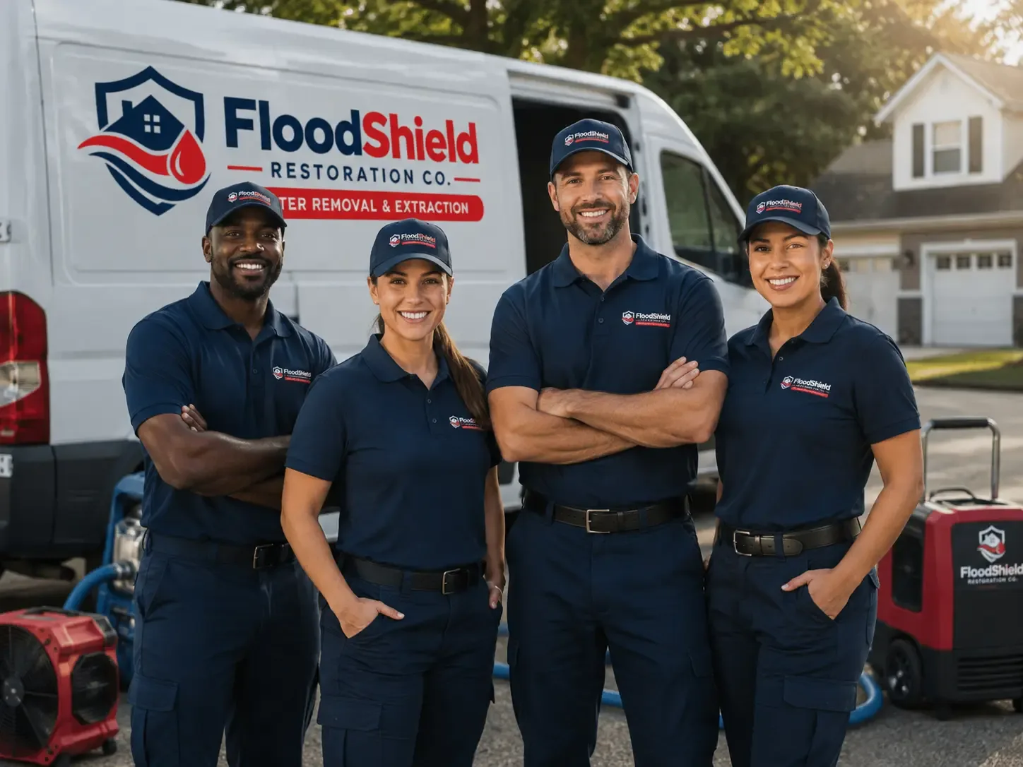 Flood Damage Restoration company in Center City, MN